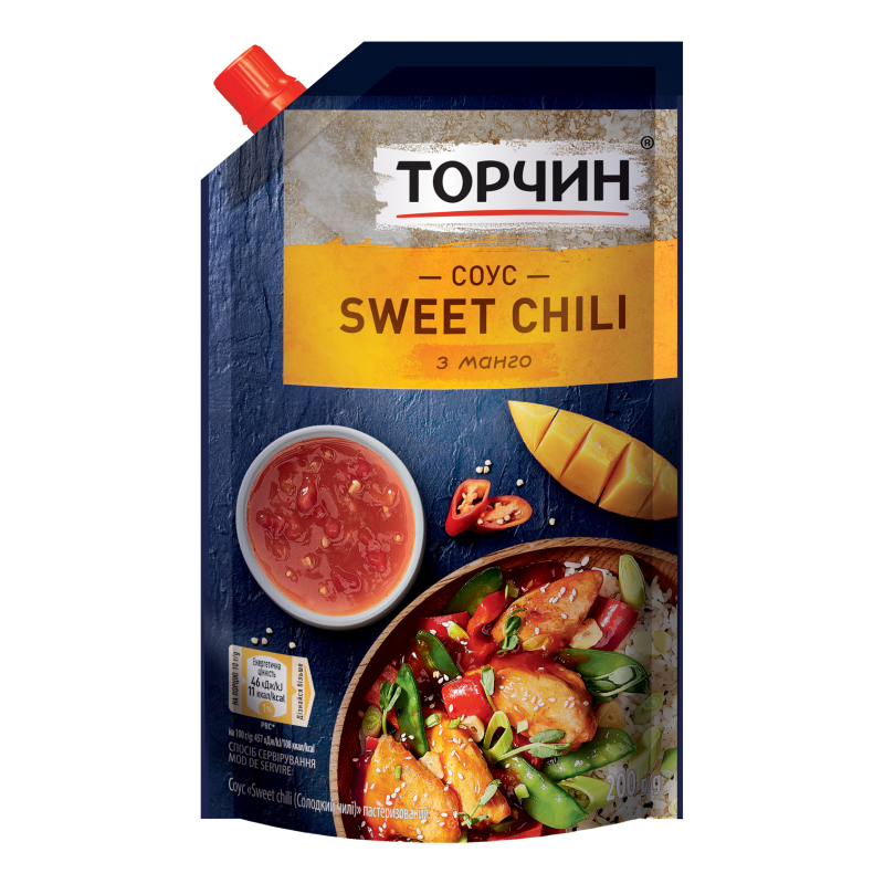 Соус Торчин д/п 200г Чілі солодкий