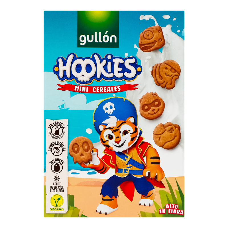 Печиво Gullon 250г Hookies Mini cereales