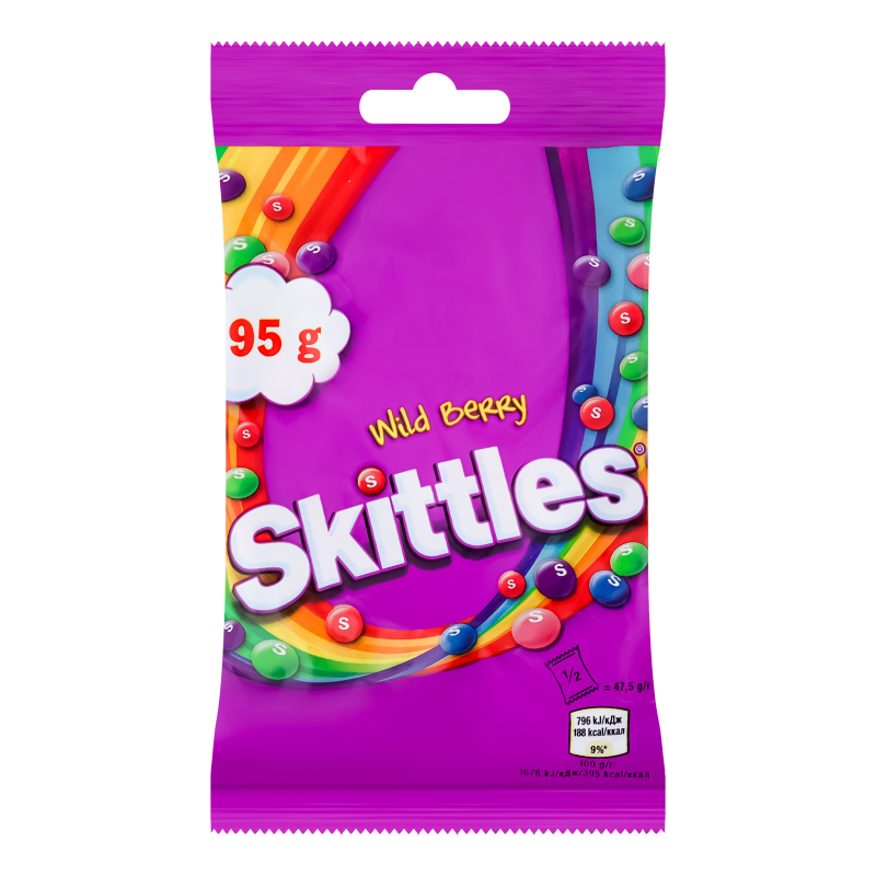 Драже Skittles 95г Дикі ягоди