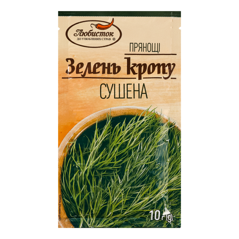 Приправа Любисток 10г Кріп сушений