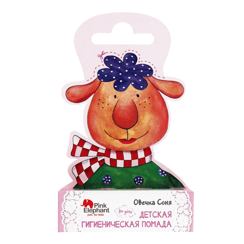 Помада гіг PinkElephant 3,6г Овечка Соня