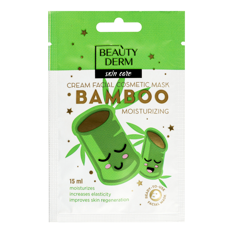 Маска д/обл BeautyDerm 15мл Зволож Бамбу
