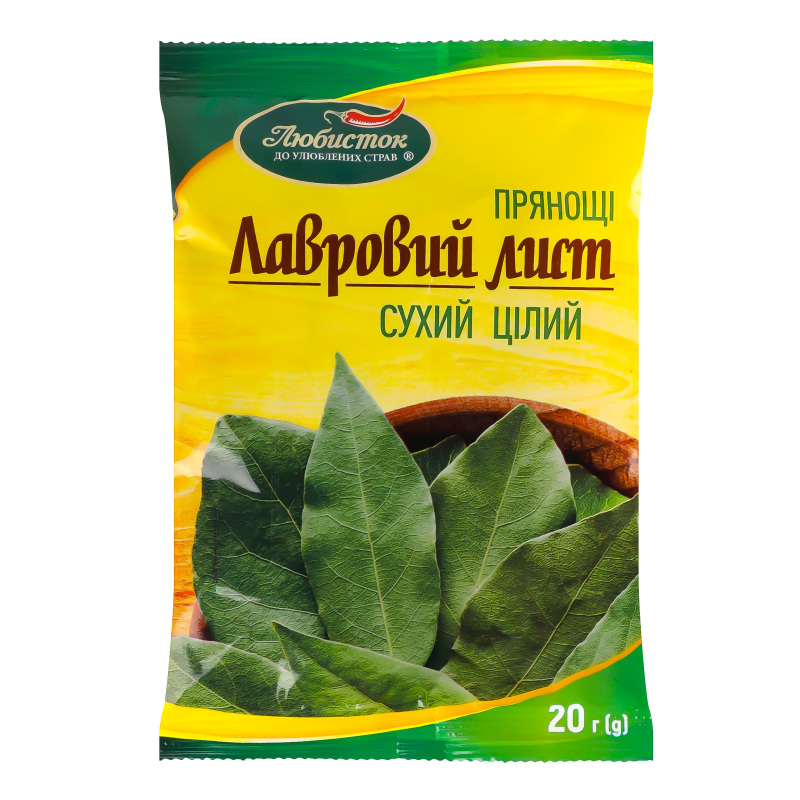 Приправа Любисток 20г Лавровий лист