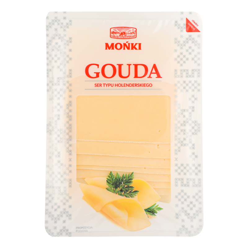 Сир Monki 150г Гауда наріз