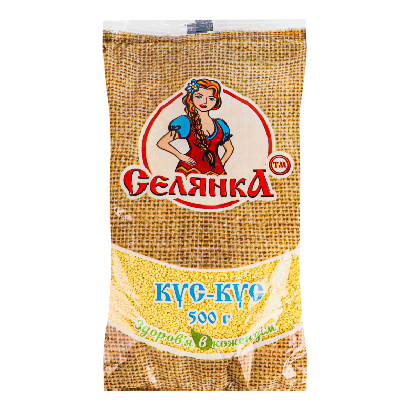 Крупа Селянка 500г Кус-кус