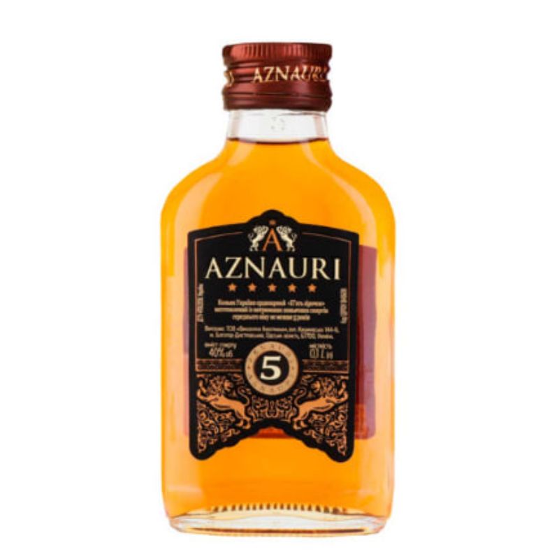Коньяк Aznauri 0,1л 5* 40%