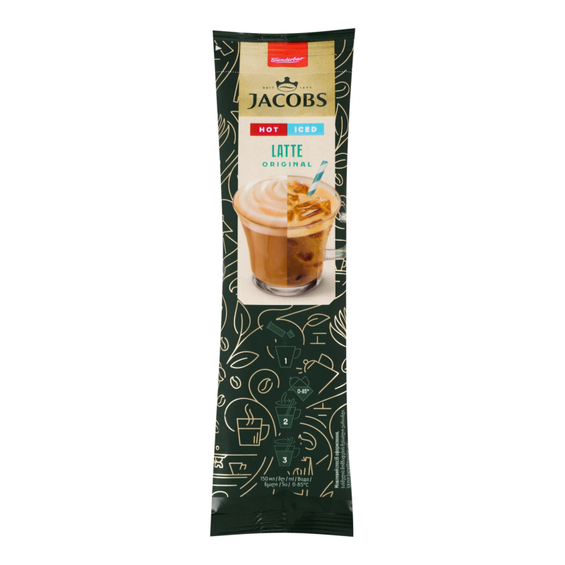 Напій кав розч Jacobs 3в1 21,5г Айс Лате