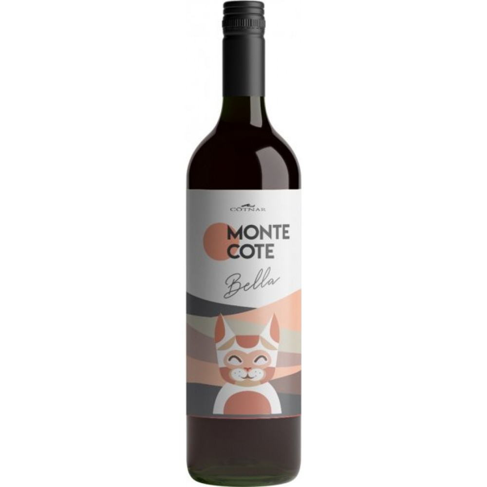 Вино MonteCote 0,75л Bella рож н/с 9-12%