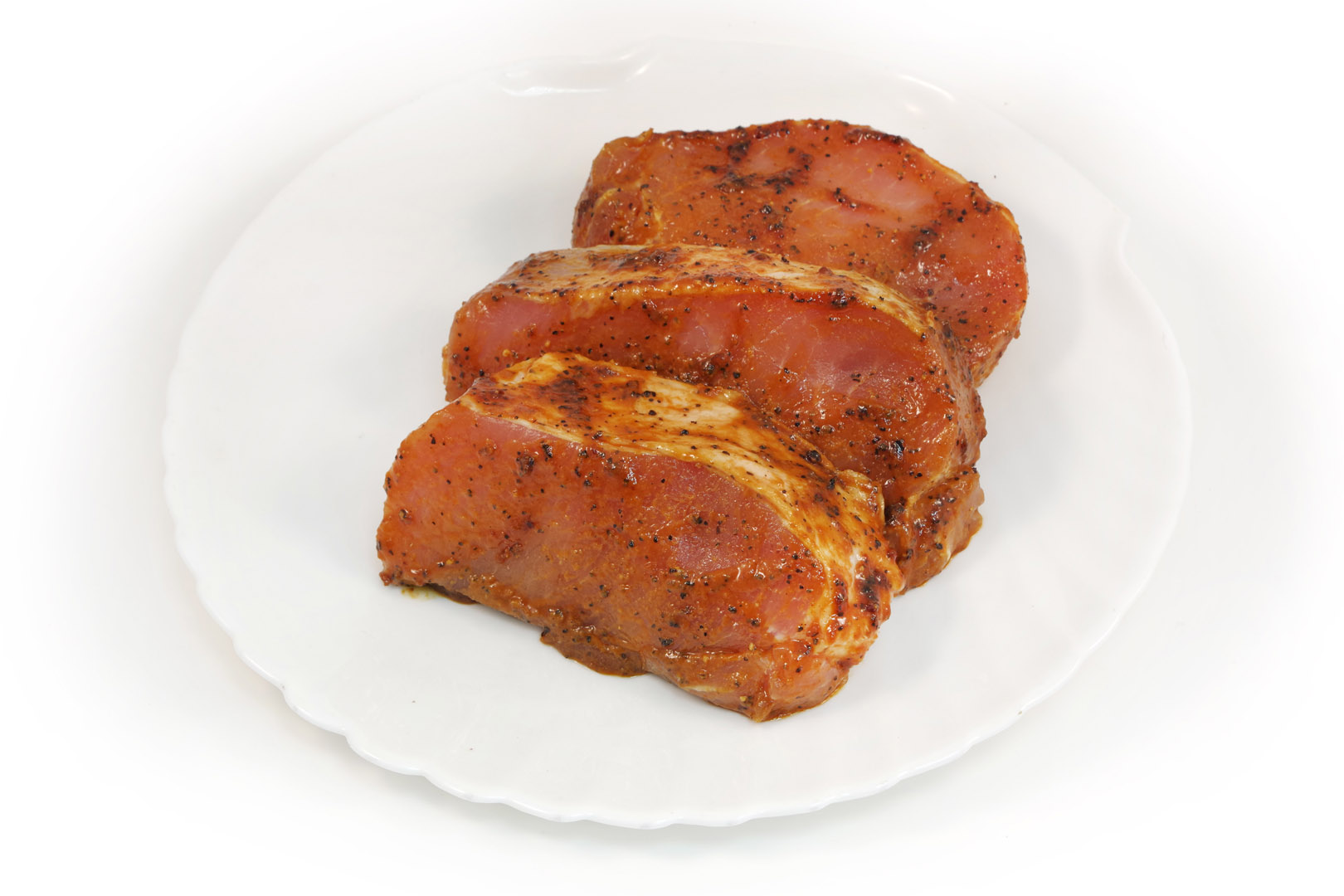 Стейк кор свин в Маринад Блек ох н/ф ваг