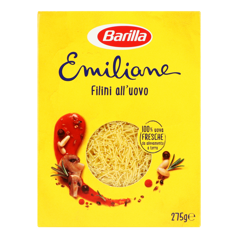 Макарони Barilla 275г Філінні яєчна