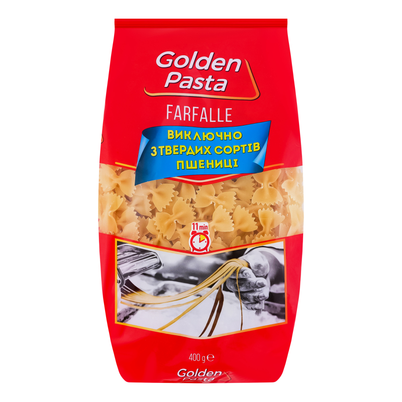 Макарони Golden Pasta 400г Бантики