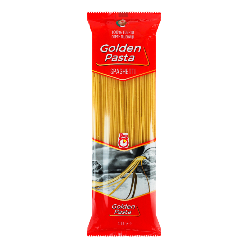Макарони Golden Pasta 400г Спагеті