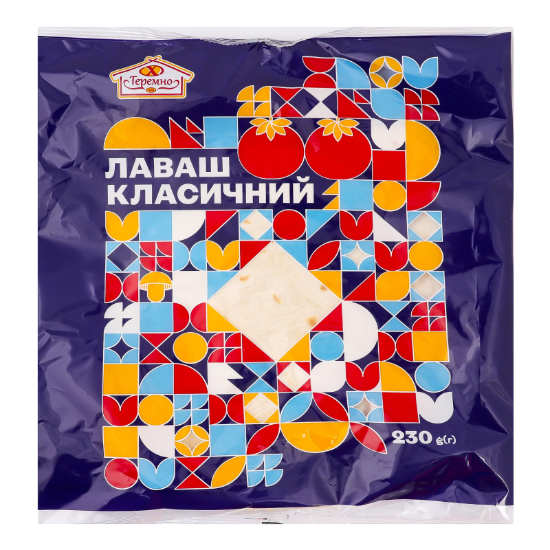 Лаваш Теремно 230г Класичний