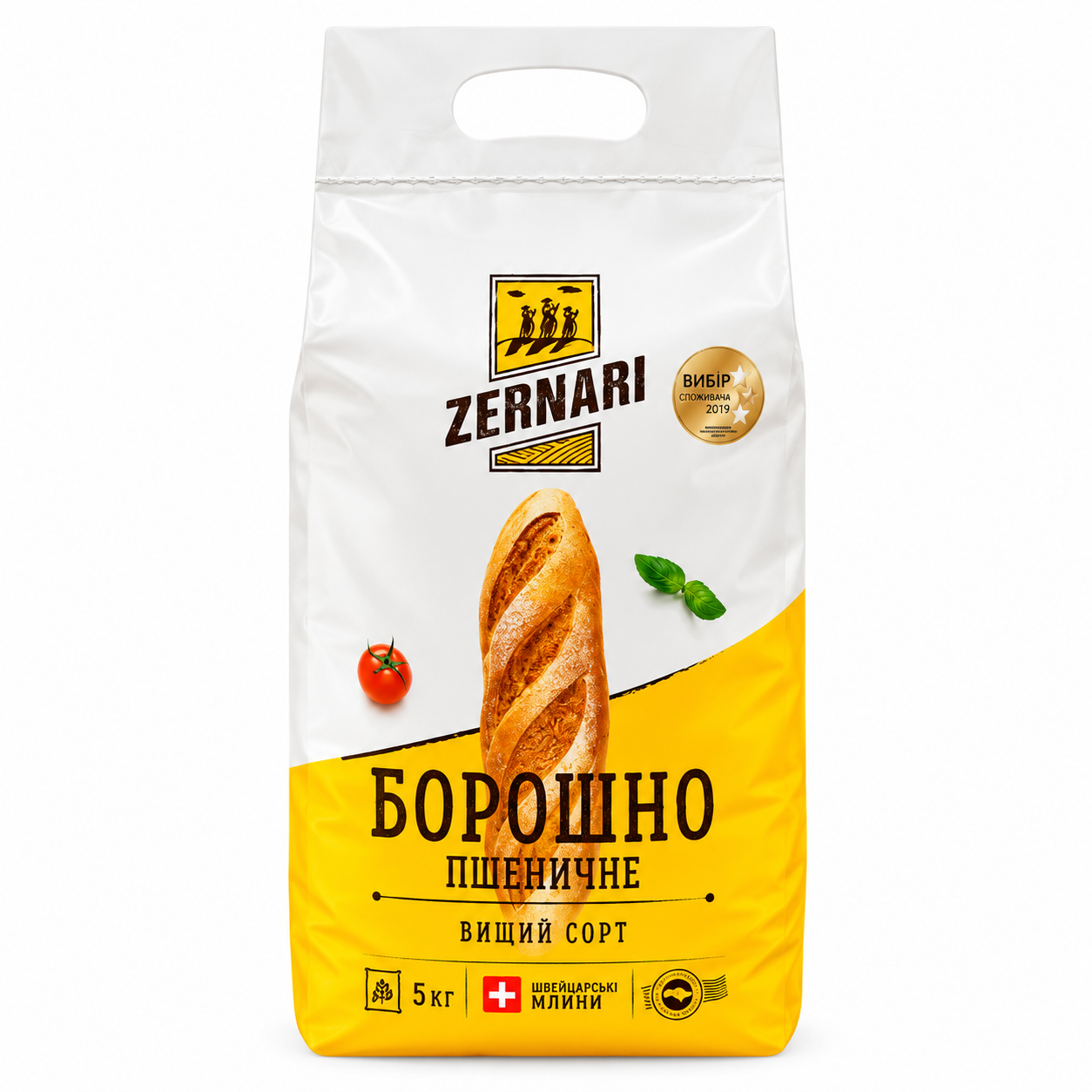 Борошно Zernari 5кг пшеничне