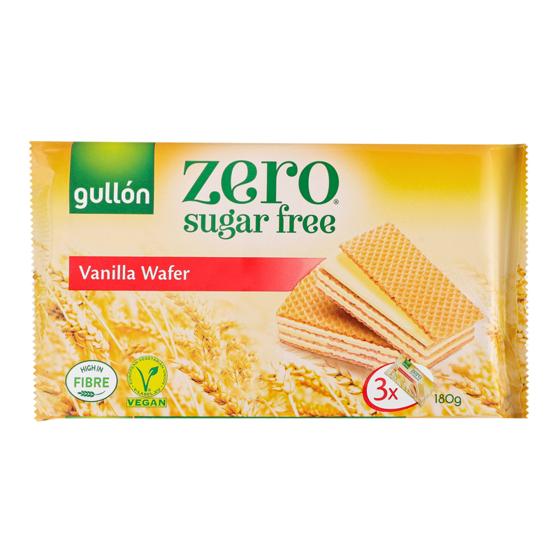 Діаб харч Gullon Вафлі 180г ваніль б/ц