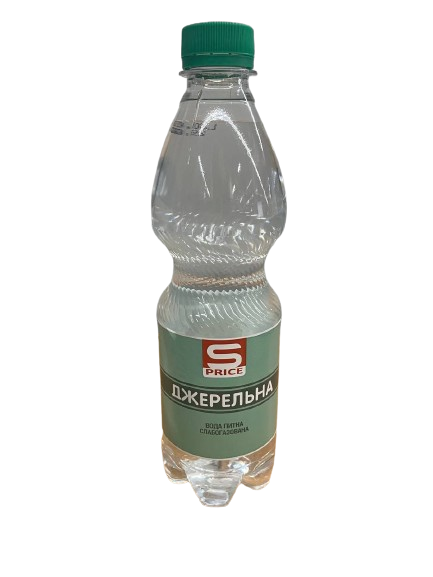 Вода питна S-Price 0,5л сл/г