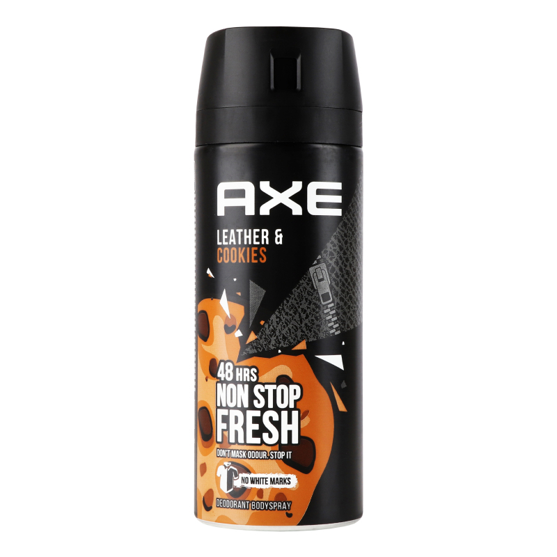 Дез AXE чол спрей 150мл Leather & Cookie