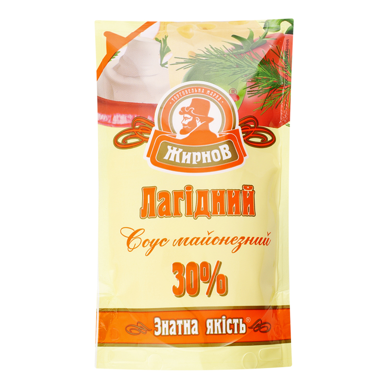 Майонез Жирнов 30% 180г Лагідний