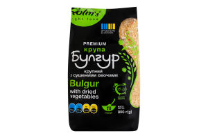 Крупа Holms 800г Булгур з сушеними овоч