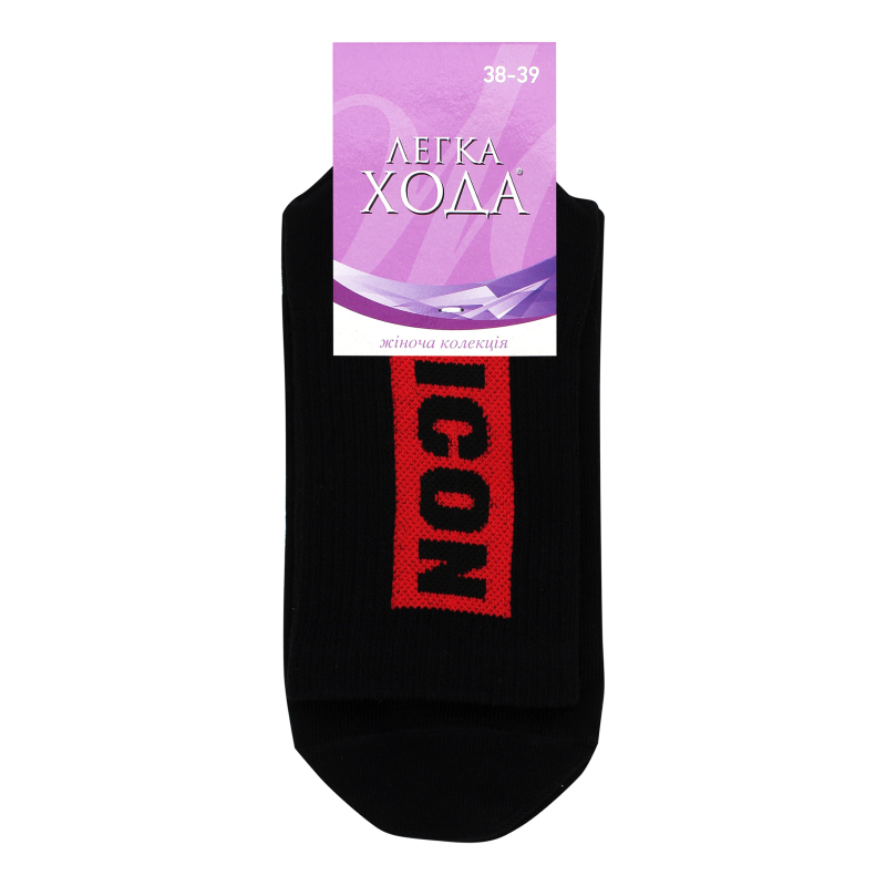 Шкарпетки ЛегкаХода жін 5429 25р Чорні