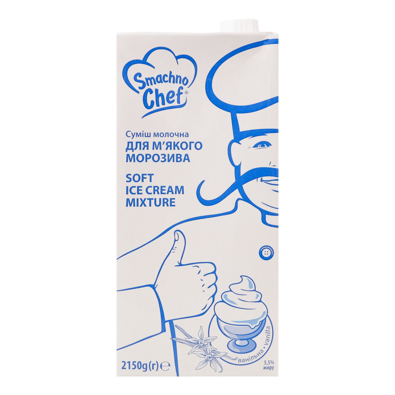 Суміш Смачно Шеф 3,5% 2150г д/мороз Вані