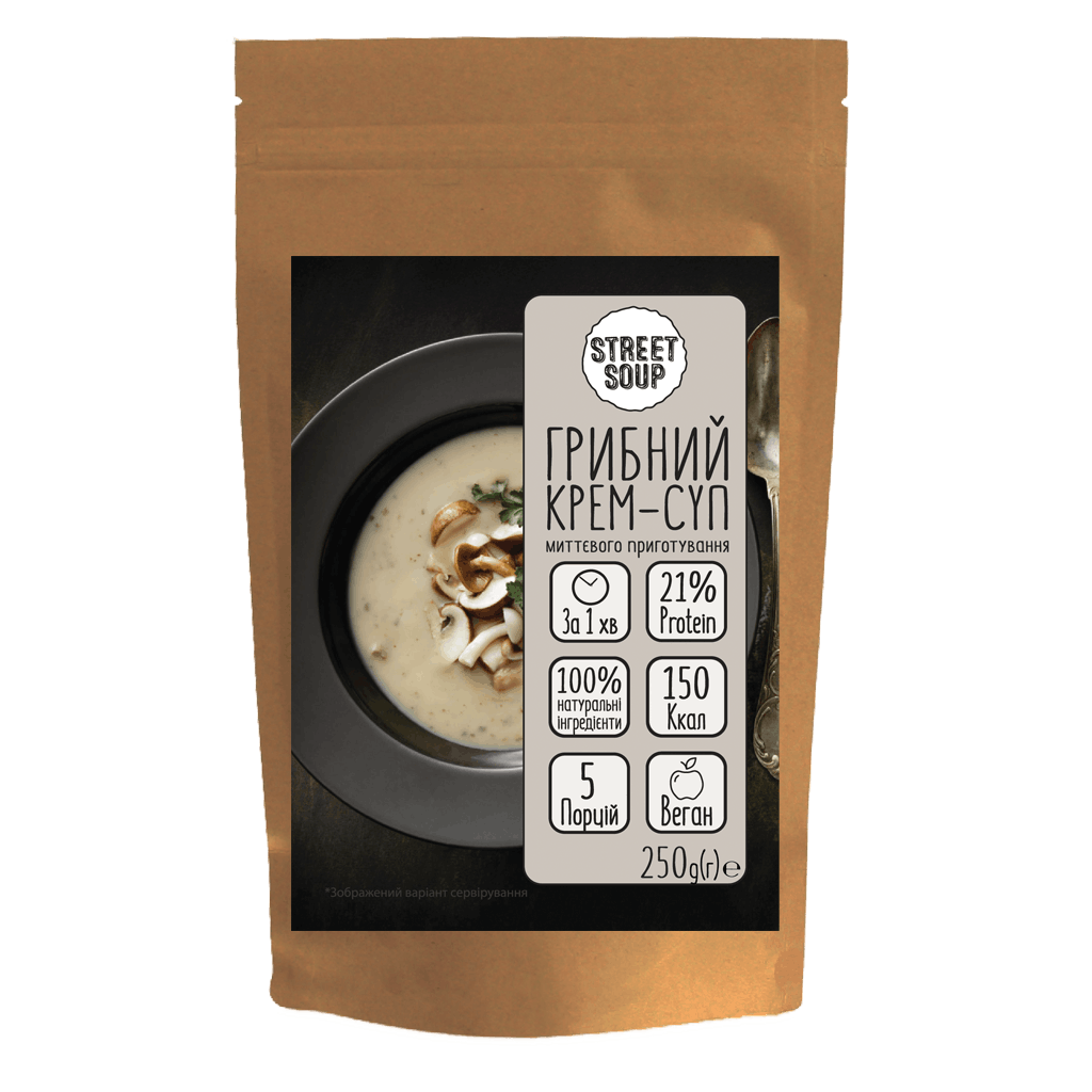 Швид харч Street Soup 250г Крем-суп гриб