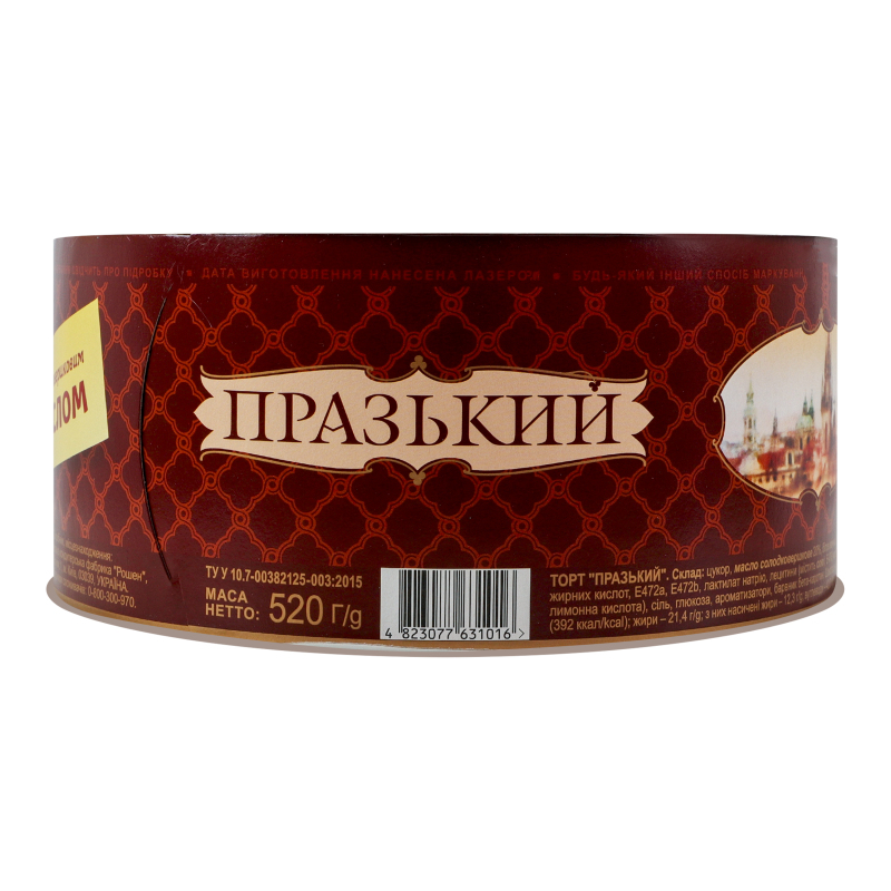 Торт ROSHEN 520г Празький