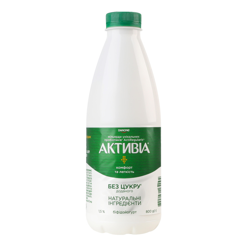 Біфідойогурт Активіа 1,5% 800г Натурал