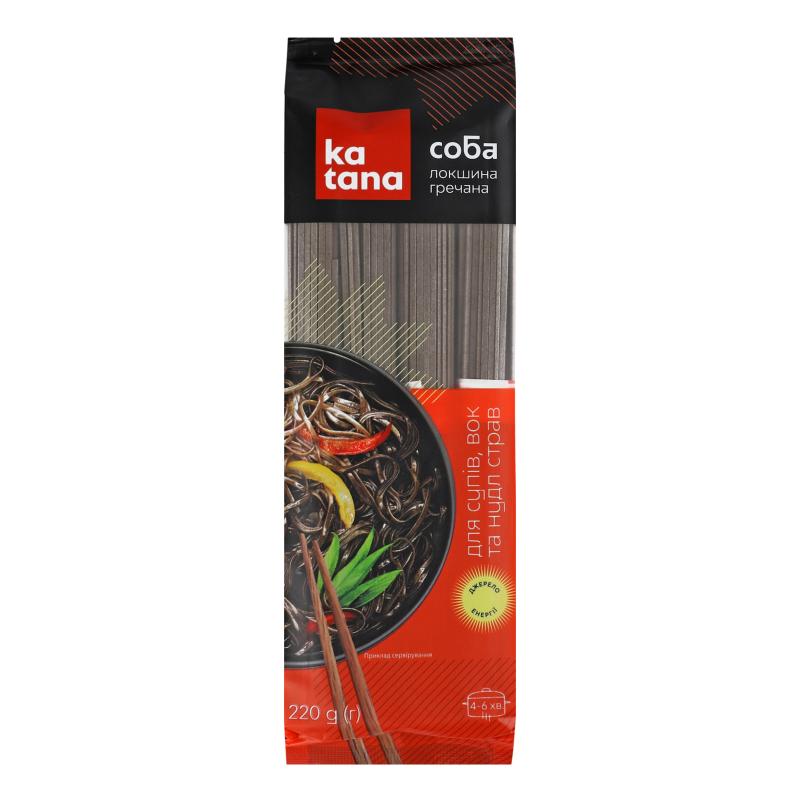 Локшина Катана 220г Соба гречана