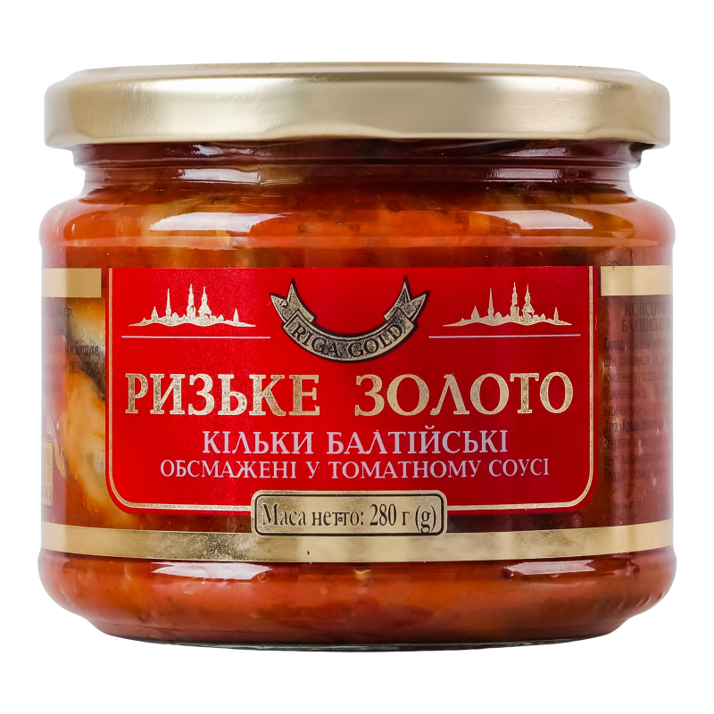 Консерва Ризьке Золото 280г Кільки Балт