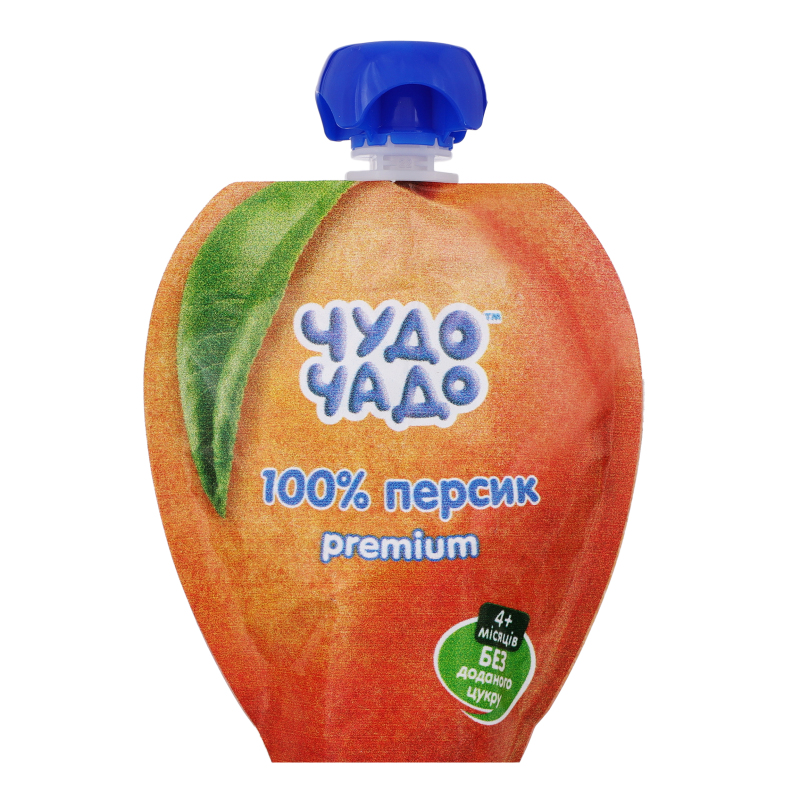 ДХ ЧудоЧадо Пюре 90г Персик м/у