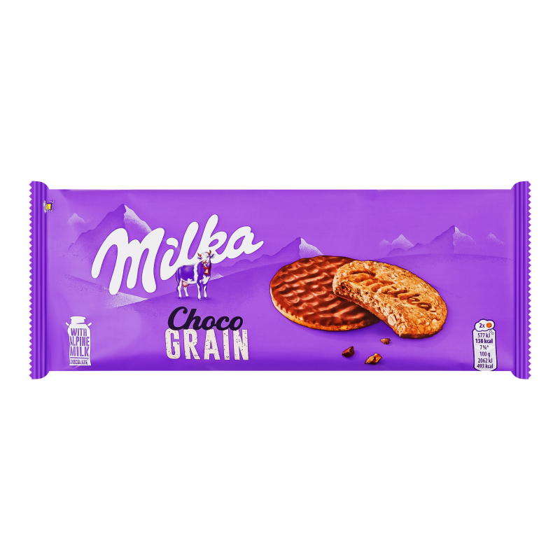 Печиво Milka 126г Choco Grains
