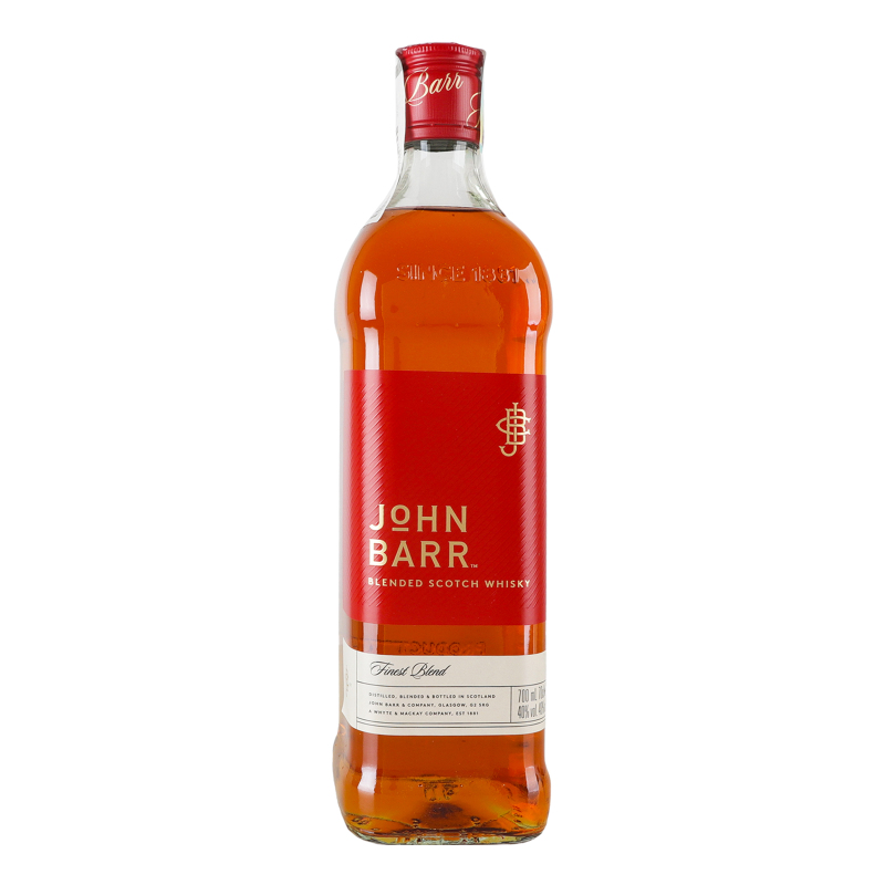 Віскі John Barr 0,7л Шотландський 40%