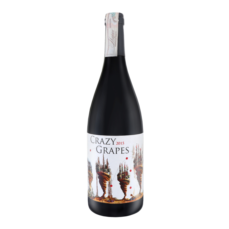 Вино FincaBacara 0,75лCrazyGrapes ч с14%