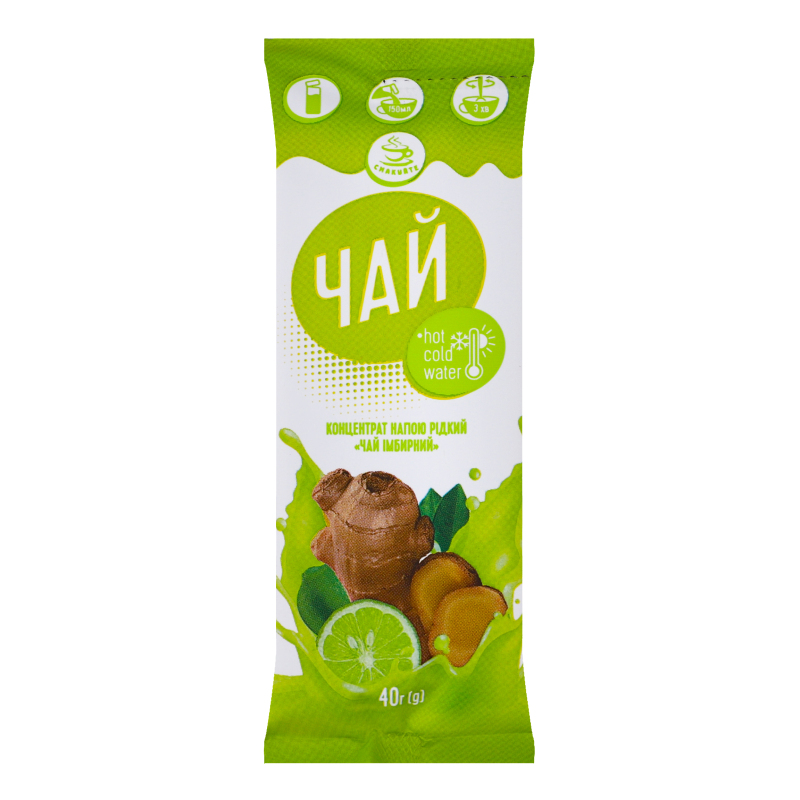 Чай концентрат Смакуйте 40г Імбир