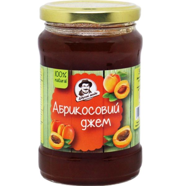 Джем Дідусеві ягоди 360г Абрик перет цук