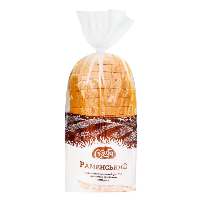 Хліб Скиба 600г Раменський