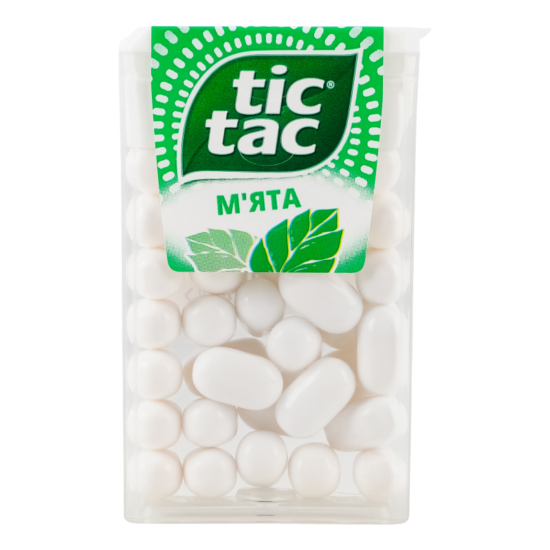 Драже tic tac 18г Мята