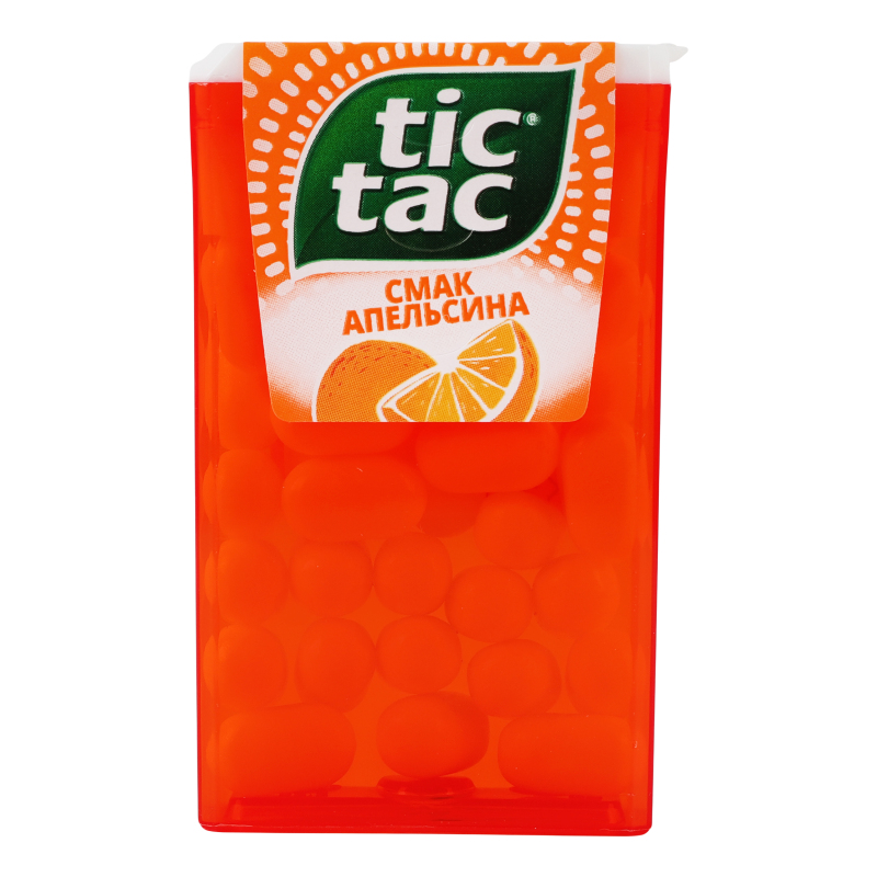 Драже tic tac 18г Апельсин