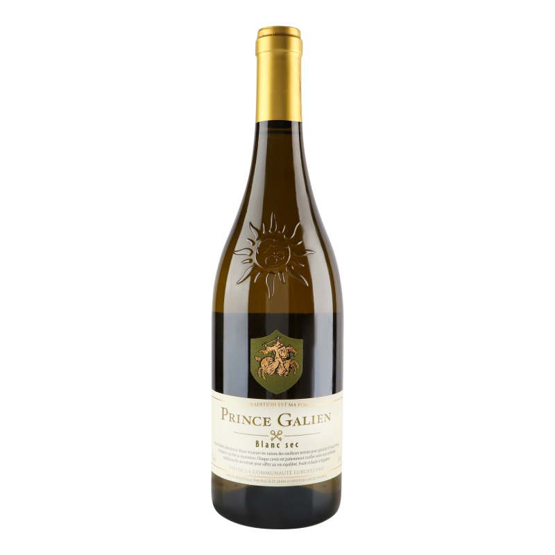 Вино Prince Galien 0,75л біле сухе 11%
