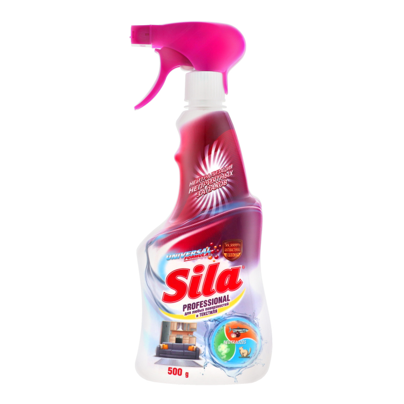Засіб Sila 500м д/чищ меблів текстилю ун