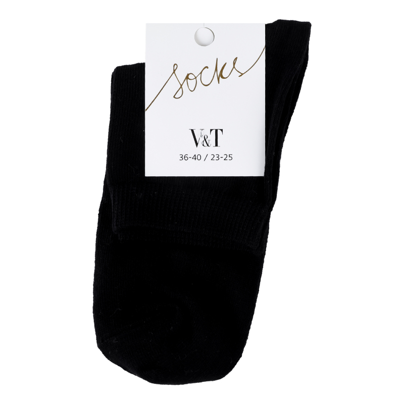 Шкарпетки V&T classic жін 23-25р однотон