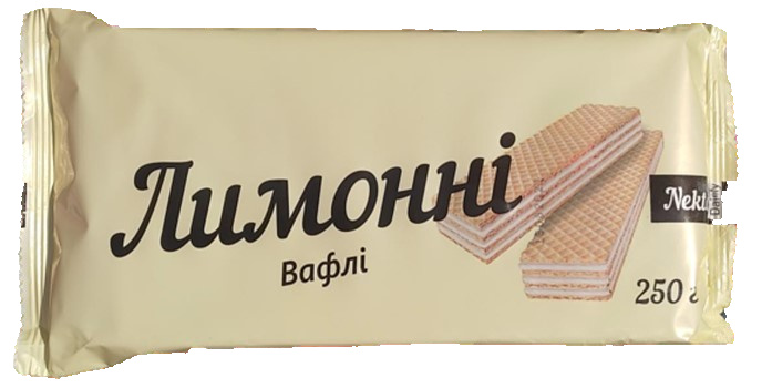 Вафлі Нектар 250г Лимонні
