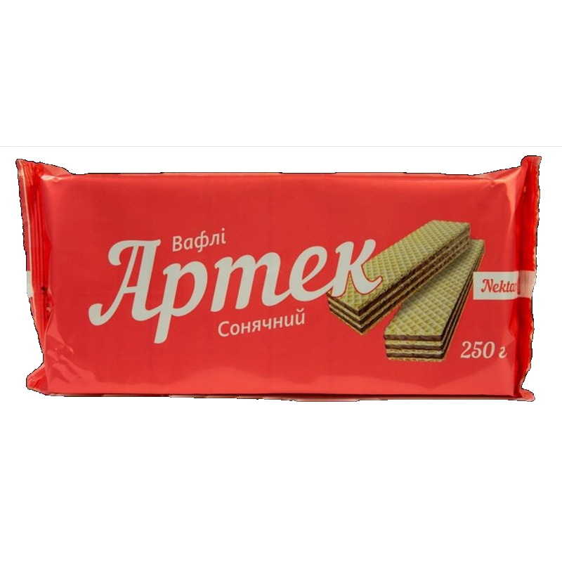 Вафлі Нектар 250г Артек Сонячний