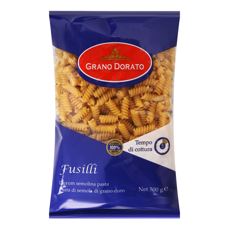 Макарони GRANO DORATO 500г Свердла