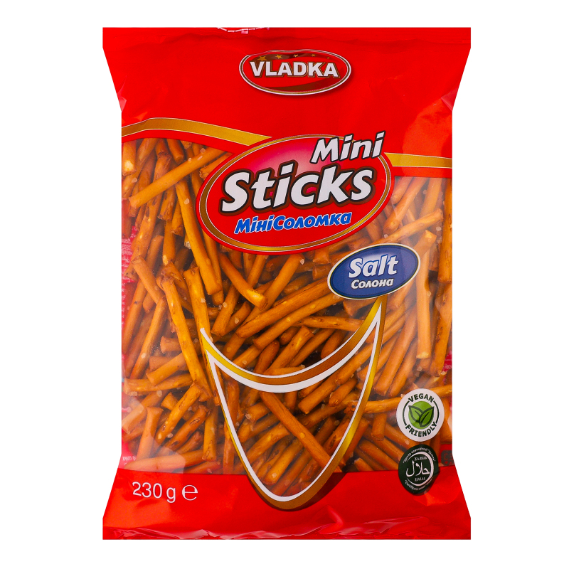 Соломка VLADKA 230г Солона міні