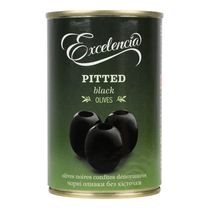 Маслини Excelencia 300 гр чорн б/к