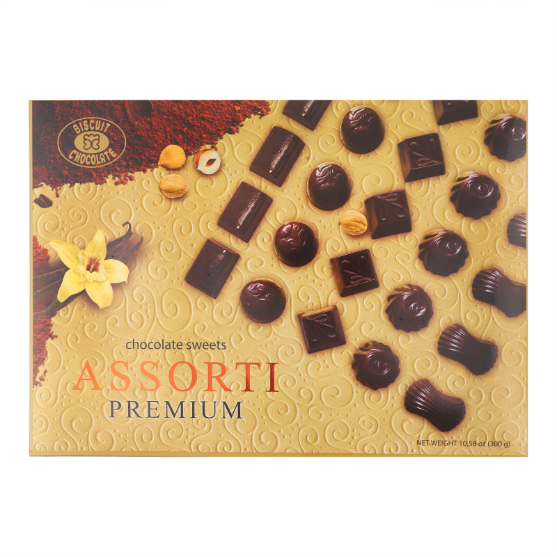 Цукерки ХБФ 300г Асорті Преміум