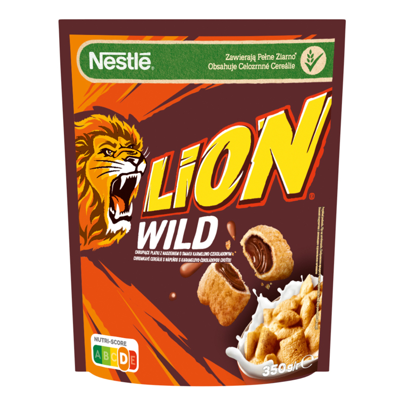 Сух сніданок Nestle 350г Lion WildCruch