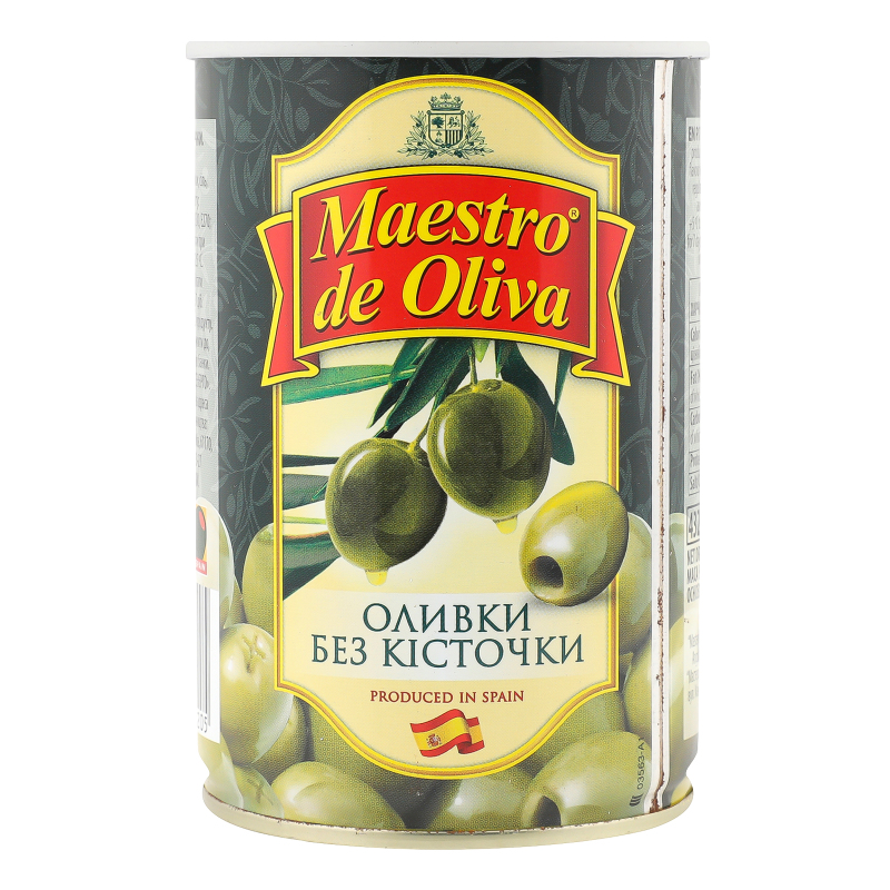Оливки Maestro de Oliva 420г без кістокч